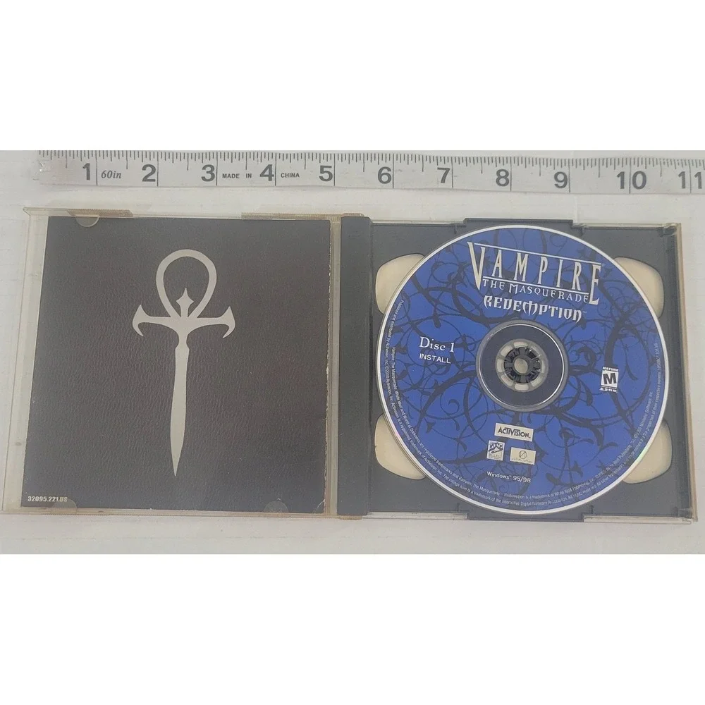 Vampire The Masquerade Redemption PC Game 2000 Big Box Jewels Complete CD‎ Key